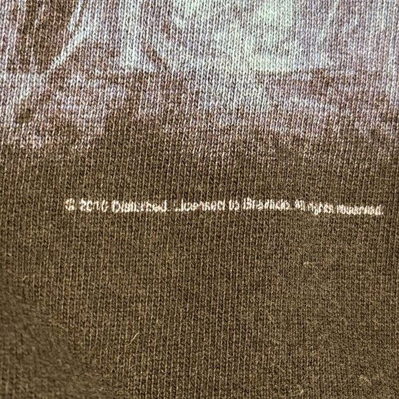 Disturbed Asylum Band Hoodie Adult Small Black Big Print Rock Sweatshirt 2010 - Picture 11 of 15